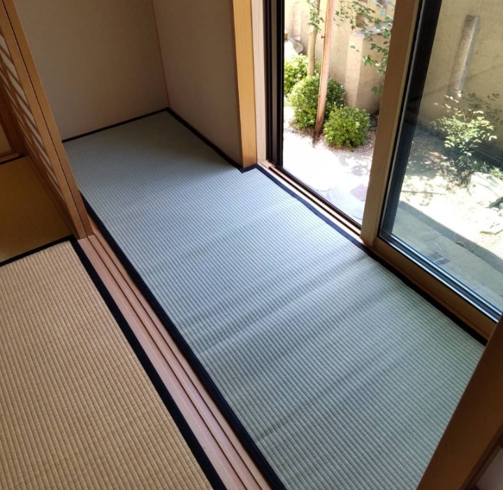 施工後② さいたま市南区 縁側畳表替え
